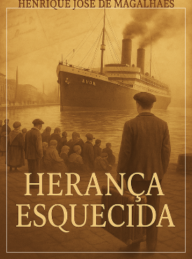 Capa do livro Herança Esquecida, de Henrique José de Magalhães