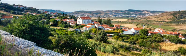Vista da aldeia portuguesa de Pousaflores